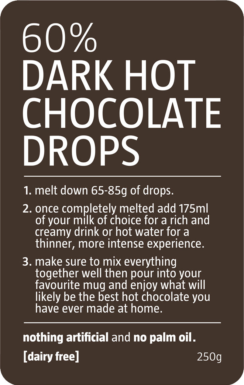 Bespoke Dark Hot Chocolate | Be Chocolat