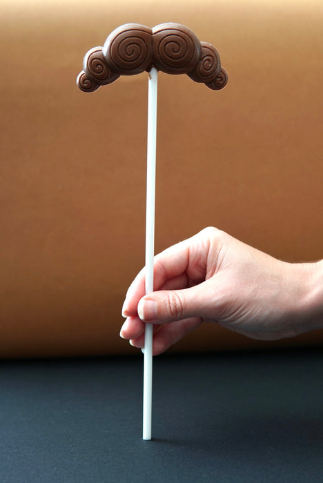 Milk Chocolate Moustache Lollipop - Pick & Collect Only