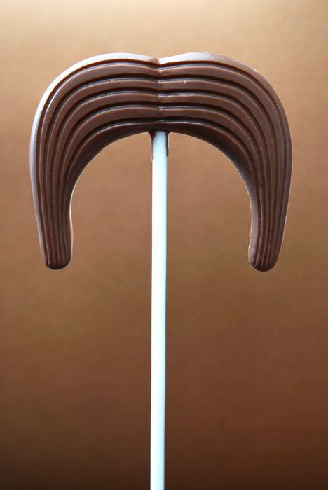 Milk Chocolate Moustache Lollipop - Pick & Collect Only