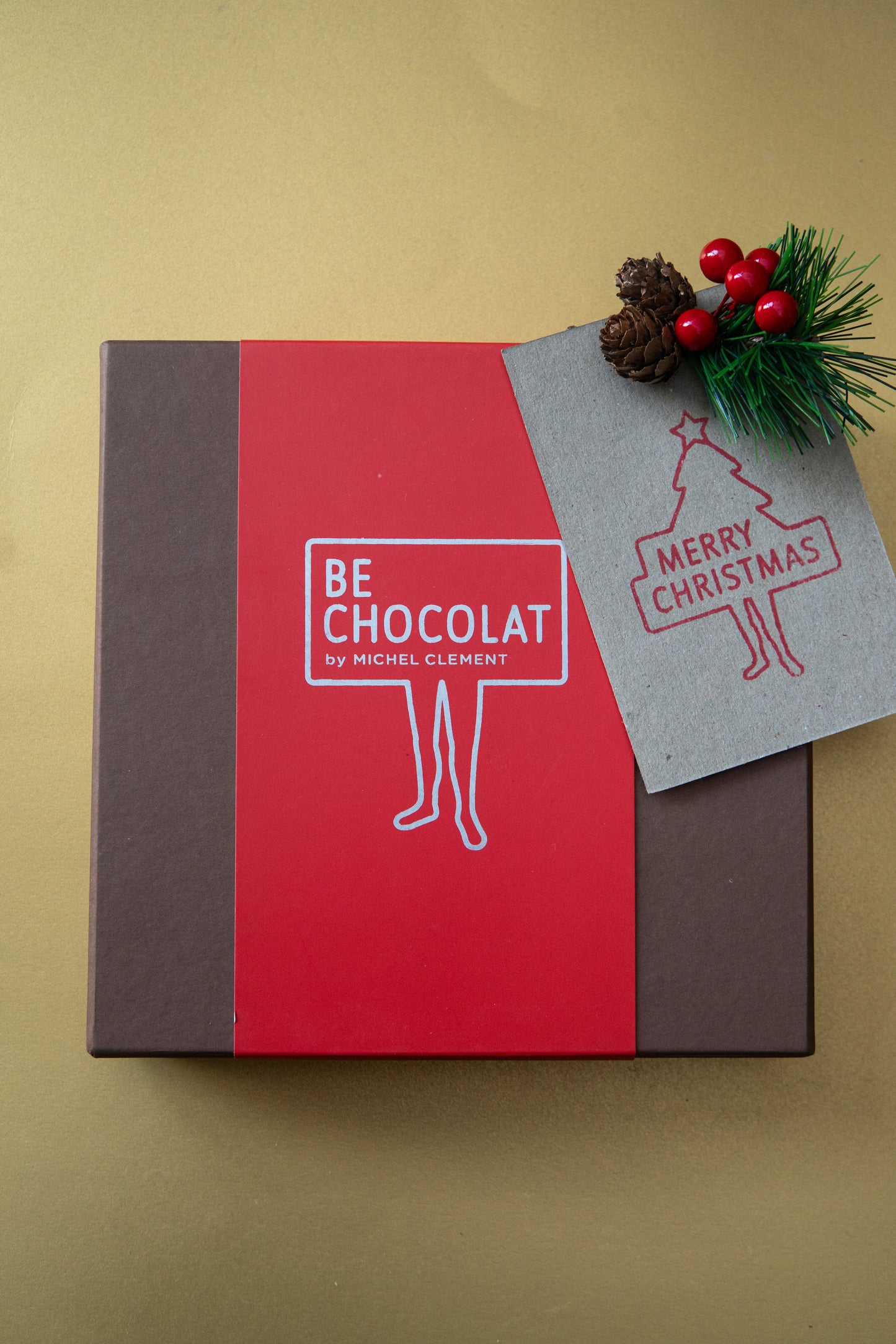 Christmas Chocolate Selection Gift Box 430gr | Be Chocolat