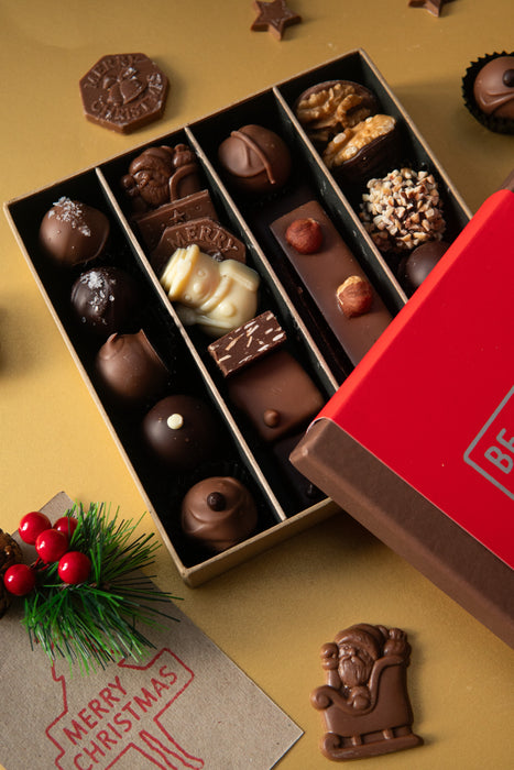 Christmas Chocolate Selection Gift Box 325gr | Be Chocolat