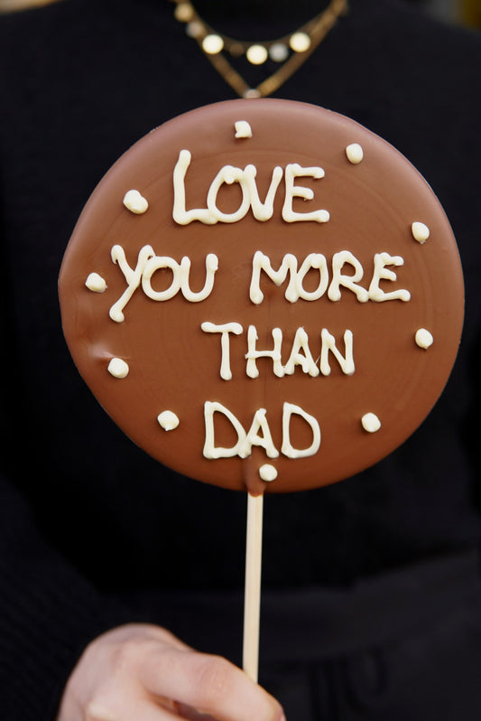 Love You More Than Dad Lolly - Collection Only