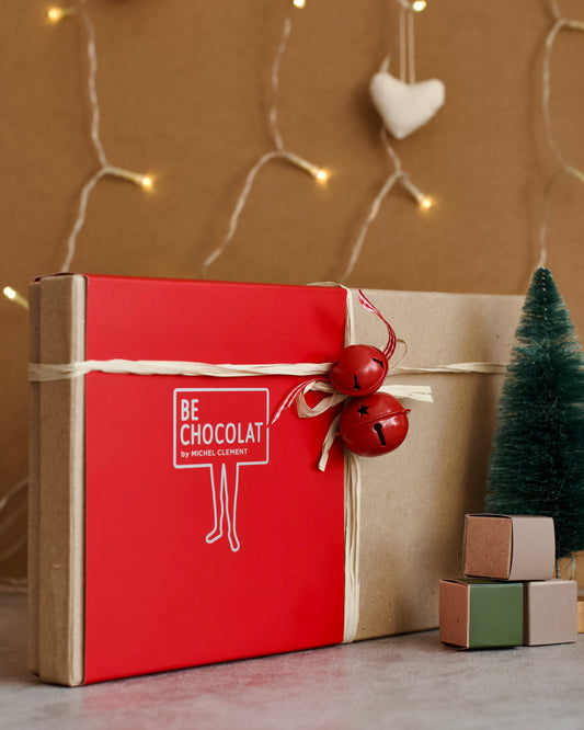 Christmas Chocolate Selection Gift Box 1kg | Be Chocolat
