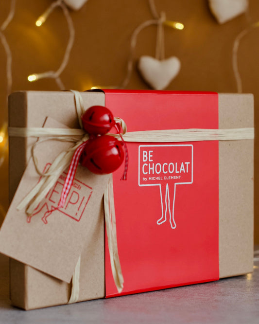 Christmas Chocolate Selection Gift Box 690gr Vegan | Be Chocolat