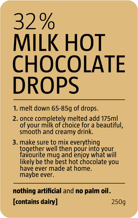 Bespoke Milk Hot Chocolate | Be Chocolat